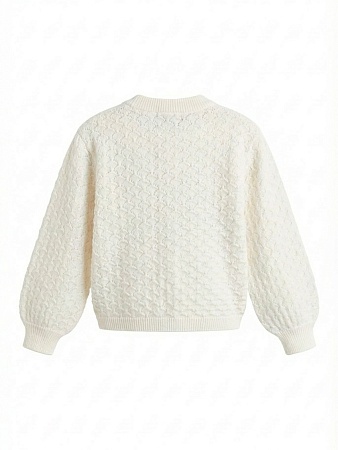 Кардиган вязаный для девочки