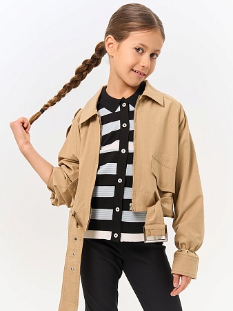 Кардиган вязаный для девочки