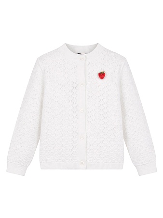 Кардиган вязаный для девочки