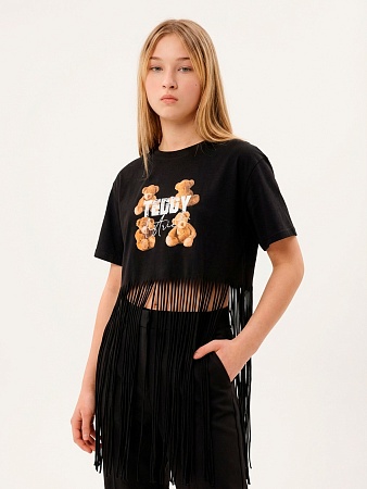 Футболка укороченная для девочки