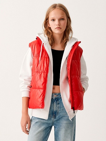 Жилет утепленный для девочки