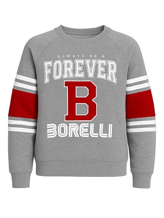 Свитшот с начесом для девочки